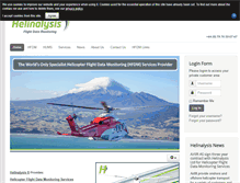 Tablet Screenshot of helinalysis.com